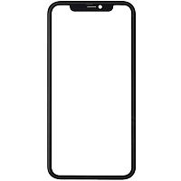 Стекло для Apple iPhone 11 с OCA с рамкой черный Оригинал
