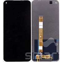 Дисплей для Oppo A54 в сборе без рамки черный Оригинал