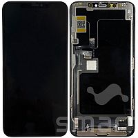 Дисплей для Apple iPhone 11 Pro Max в сборе с рамкой черный JK SOFT OLED