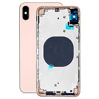 Корпус для Apple iPhone XS золотой Оригинал