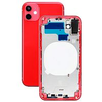 Корпус для Apple iPhone 11 красный Оригинал