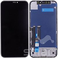 Дисплей для Apple iPhone XR в сборе с рамкой черный (jk) MOSHI PLUS Incell