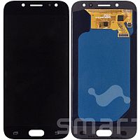 Дисплей для Samsung Galaxy J5 (J530) в сборе без рамки черный OLED