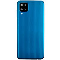 Задняя крышка для Samsung Galaxy M12 (M127) цвет: синий Оригинал
