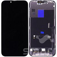 Дисплей для Apple iPhone 13 Pro в сборе с рамкой черный 90гц JK Incell
