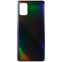 Задняя крышка для Samsung Galaxy A31 (A315) цвет: черный Оригинал