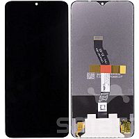 Дисплей для Xiaomi Redmi Note 8 Pro в сборе без рамки черный Оригинал