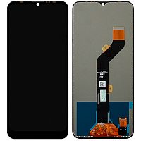 Дисплей для Infinix Hot 10 Lite в сборе без рамки черный Оригинал
