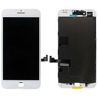 Дисплей для Apple iPhone 8 Plus в сборе с рамкой белый CH/G