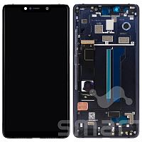 Дисплей для Xiaomi Mi 8 SE в сборе с рамкой черный Оригинал
