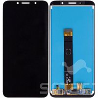 Дисплей для Huawei Honor 9S/Y5P в сборе без рамки черный Оригинал