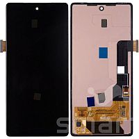 Дисплей для Google Pixel 7A в сборе без рамки черный Оригинал