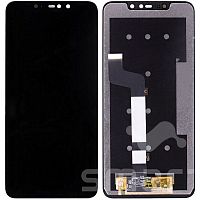 Дисплей для Xiaomi Redmi Note 6 Pro в сборе без рамки черный Оригинал