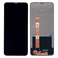 Дисплей для Realme 5/5i/5S/6i в сборе без рамки черный Оригинал