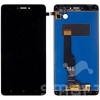 Дисплей для Xiaomi Redmi Note 4X в сборе без рамки черный Оригинал