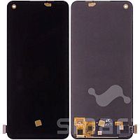 Дисплей для Oppo A78 4G в сборе без рамки черный Оригинал