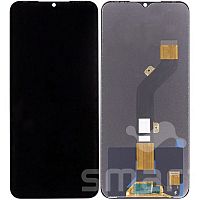 Дисплей для Tecno Pop 5 в сборе без рамки черный Оригинал