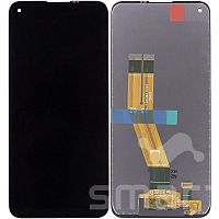 Дисплей для Samsung Galaxy A11 (A115)/M11 (M115) в сборе без рамки черный Service Pack