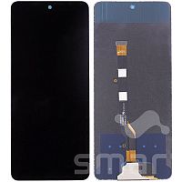 Дисплей для Tecno Camon 19 Pro в сборе без рамки черный Оригинал