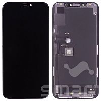 Дисплей для Apple iPhone 11 Pro в сборе с рамкой черный CH/G
