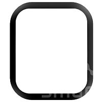 Стекло для Apple Watch 4/5/6/SE 40mm черный G+OCA PRO