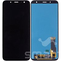 Дисплей для Samsung Galaxy J6 (J600)/A6 (A600) в сборе без рамки черный OLED