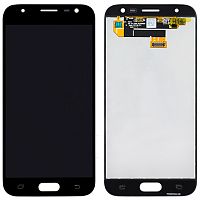 Дисплей для Samsung Galaxy J3 (J330) в сборе без рамки черный Оригинал