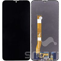 Дисплей для Oppo A1k/Realme C2 в сборе без рамки черный Оригинал
