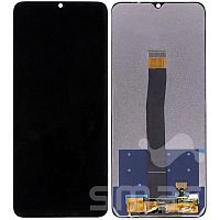 Дисплей для Xiaomi Redmi 12C/11A/Poco C50/C55 в сборе без рамки черный Оригинал