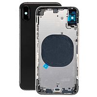 Корпус для Apple iPhone XS черный Оригинал