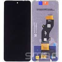 Дисплей для Tecno Spark Go 1/Spark 30 5G/Spark 30C (KL5n) в сборе без рамки черный Оригинал