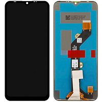 Дисплей для Infinix Note 10 Lite/Tecno Spark 6 Go в сборе без рамки черный Оригинал