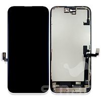 Дисплей для Apple iPhone 16 Plus в сборе с рамкой черный JK Incell