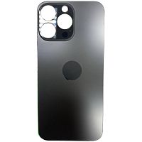 Задняя крышка для Apple iPhone 15 Pro Max в сборе с линзами цвет: черный Оригинал