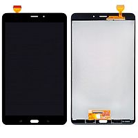 Дисплей для Samsung Galaxy Tab A (T385) в сборе без рамки черный Оригинал