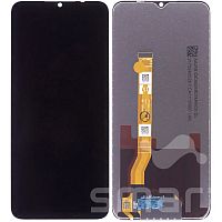 Дисплей для Oppo A18 в сборе без рамки черный Оригинал