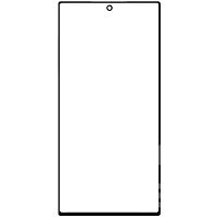 Стекло для Samsung Galaxy Note 10 Plus (N975) с OCA черный Оригинал