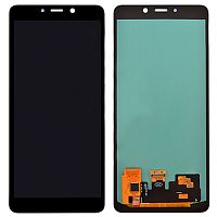Дисплей для Samsung Galaxy A9 (A920) в сборе без рамки черный OLED