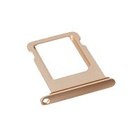 Держатель SIM для Apple iPhone 7 золотой Оригинал