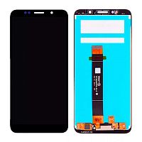 Дисплей для Huawei Y5 2018/Y5 Prime 2018/Y5 Lite 2018/Honor 7A в сборе без рамки черный Оригинал