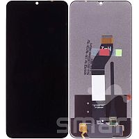 Дисплей для Xiaomi Redmi 13C/Poco C65 в сборе без рамки черный Оригинал