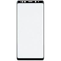 Стекло для Samsung Galaxy Note 9 (N960) черный OCA Оригинал