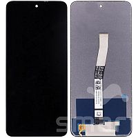Дисплей для Xiaomi Redmi Note 9S/9 Pro в сборе без рамки черный Оригинал