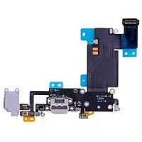 Шлейф для Apple iPhone 6S Plus для коннектора зарядки белый Оригинал