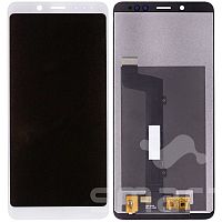 Дисплей для Xiaomi Redmi Note 5/5 Pro в сборе без рамки белый Оригинал
