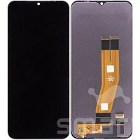 Дисплей для Samsung Galaxy A14 4G (A145) в сборе без рамки черный Service Pack