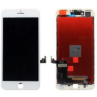Дисплей для Apple iPhone 7 Plus в сборе с рамкой белый CH/G