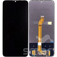 Дисплей для Huawei Honor X7/6 Play/Enjoy 30 Plus в сборе без рамки черный Оригинал