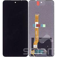 Дисплей для Realme C65 4G в сборе без рамки черный Оригинал