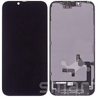 Дисплей для Apple iPhone 14/16E в сборе с рамкой черный (jk) MOSHI PLUS Incell